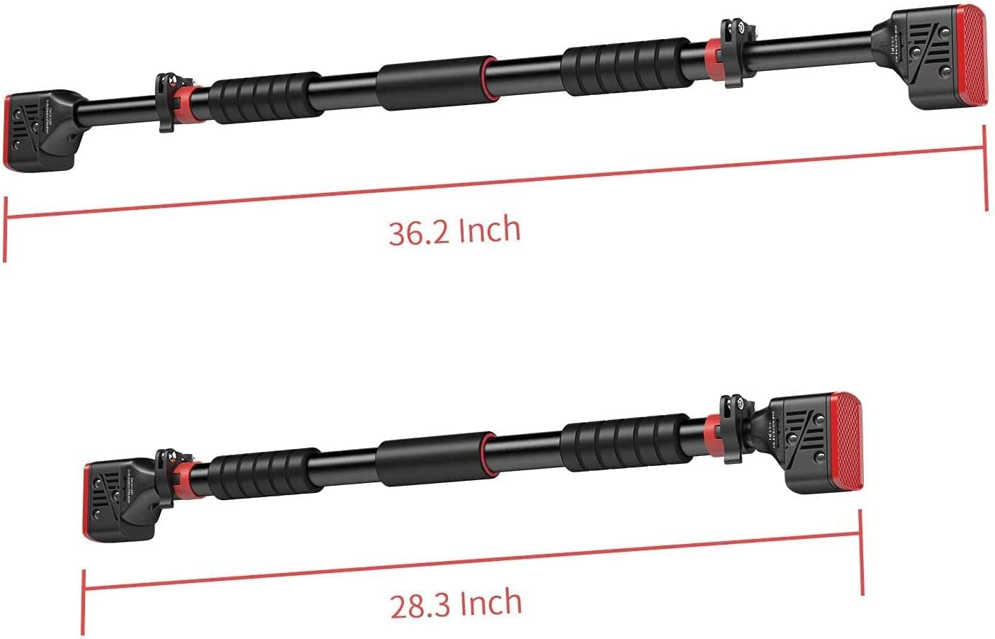 Doorway Chin up Bar Pull up Bar Exercise 28"-36" Doors Screw Less Press Fit